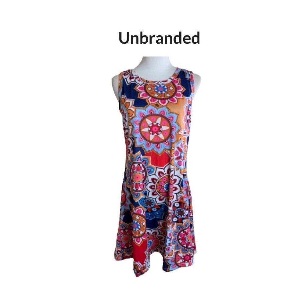 Multi-Color Dress. Sz S